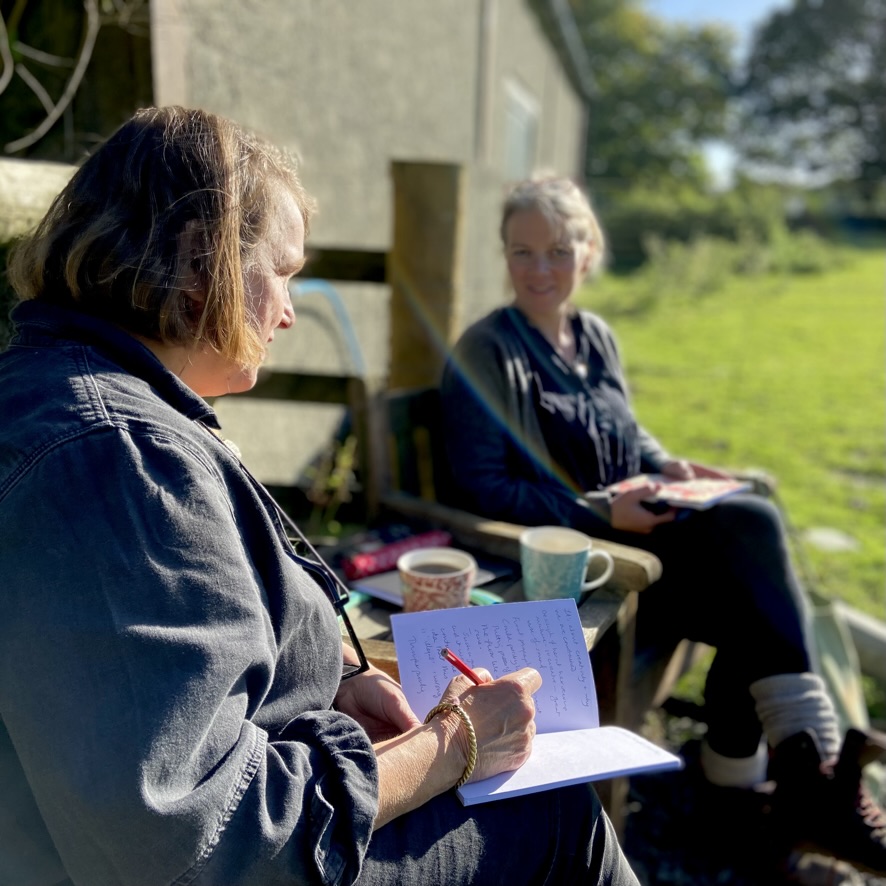 Tanya Shadrick co-hosting with Sophie Pierce for Causley Trust at Trevadlock Manor