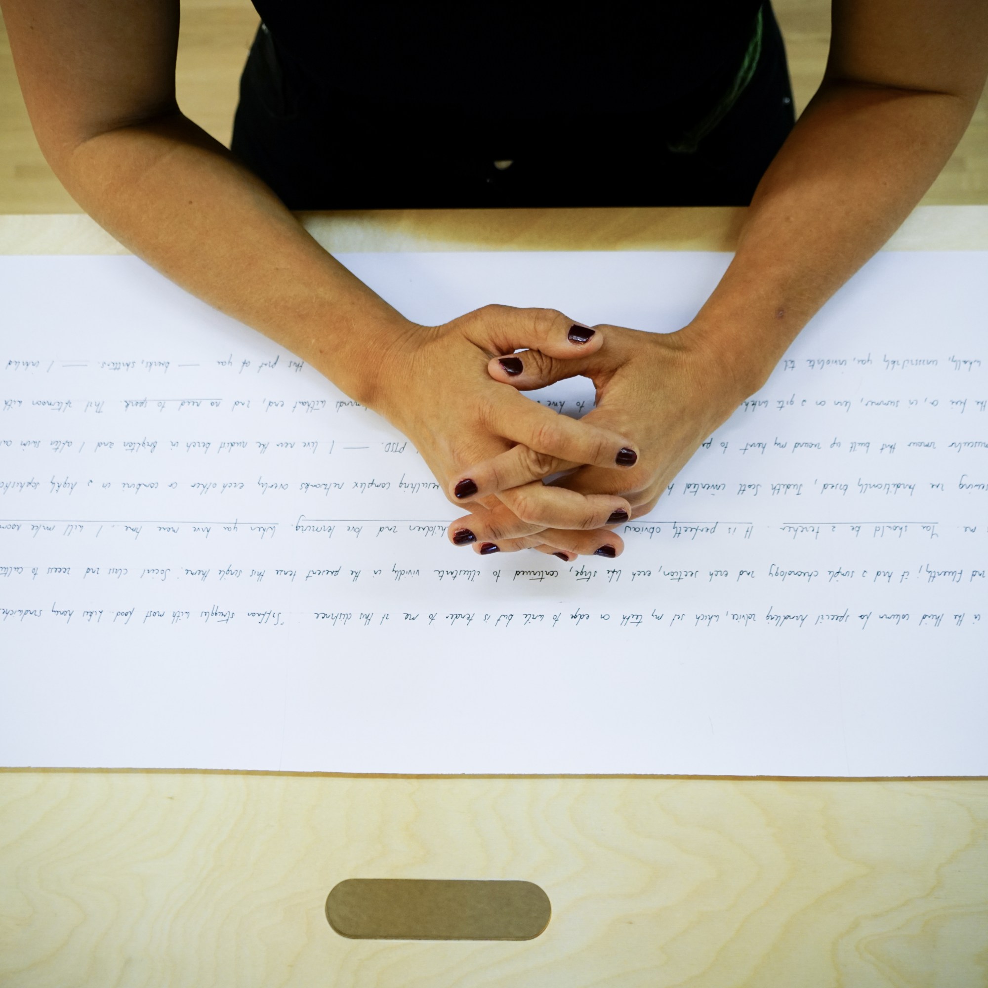 Tanya Shadrick in residence at Jan Michalski Foundation