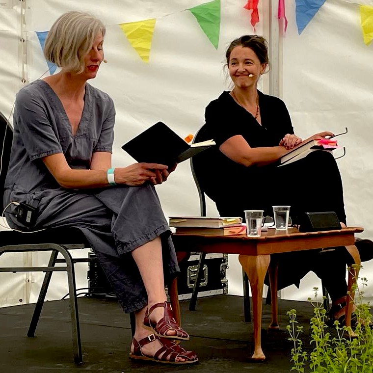Tanya Shadrick at Wealden Lit Fest