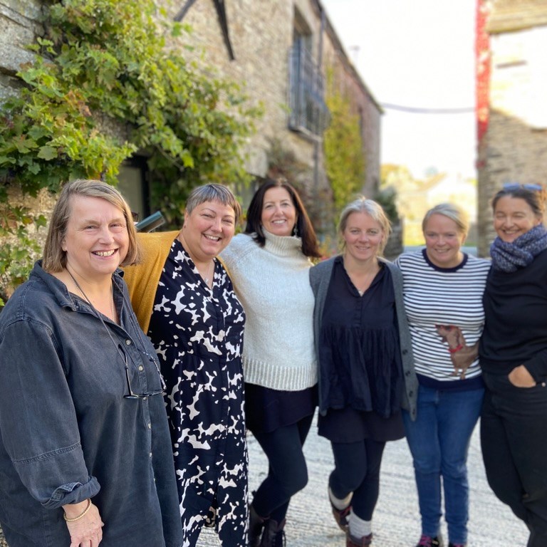Tanya Shadrick co-hosting with Sophie Pierce for Causley Trust at Trevadlock Manor